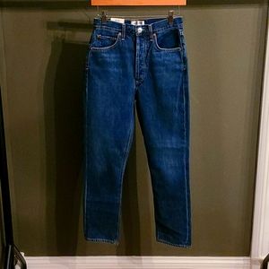 Agolde Riley Cropped Straight